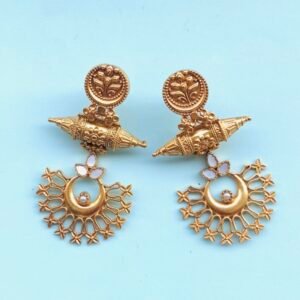 mothers Day Gift_Antique Golden Earrings